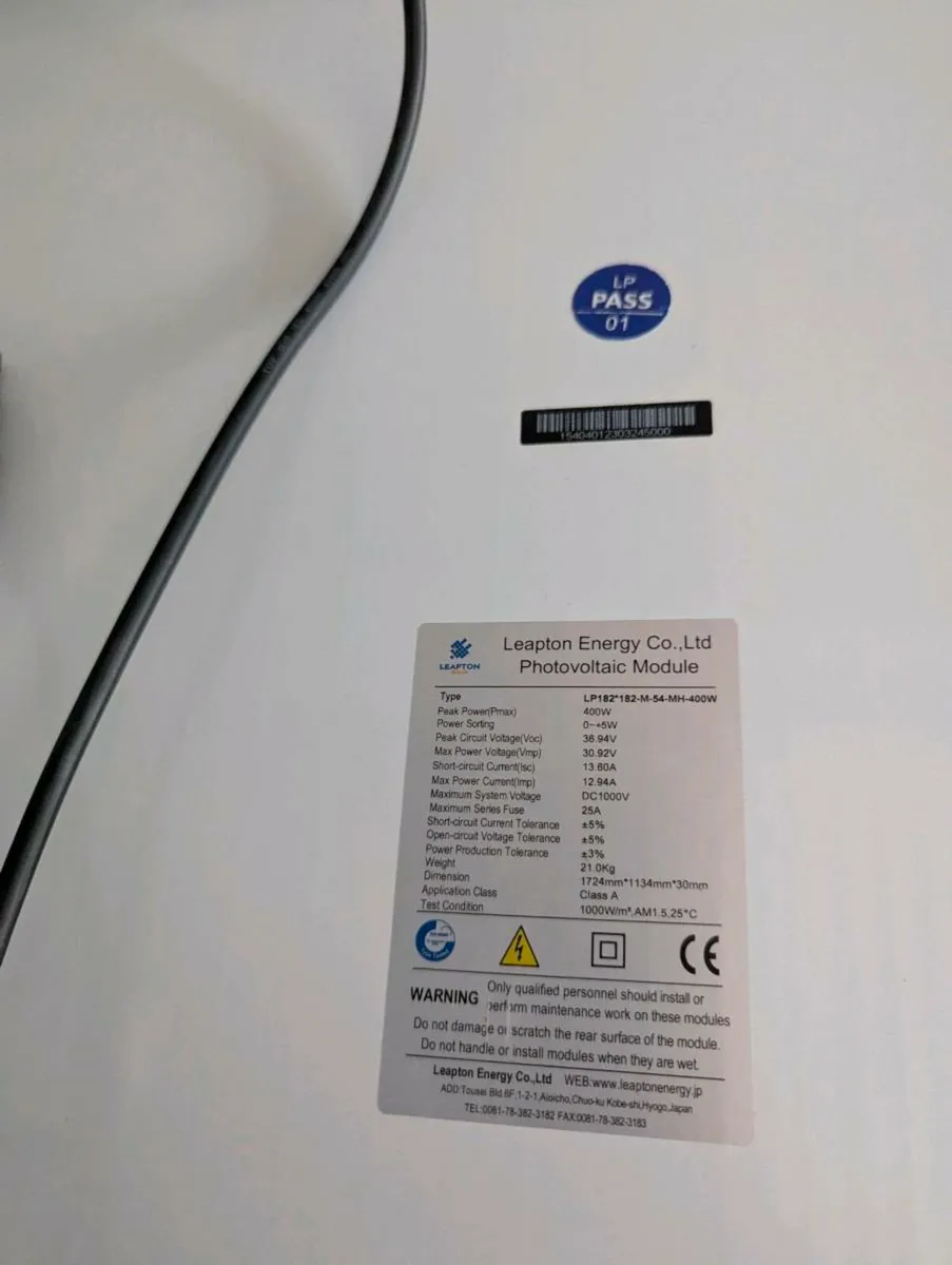 Micro Inverter and 2 Solar Panels - Image 3