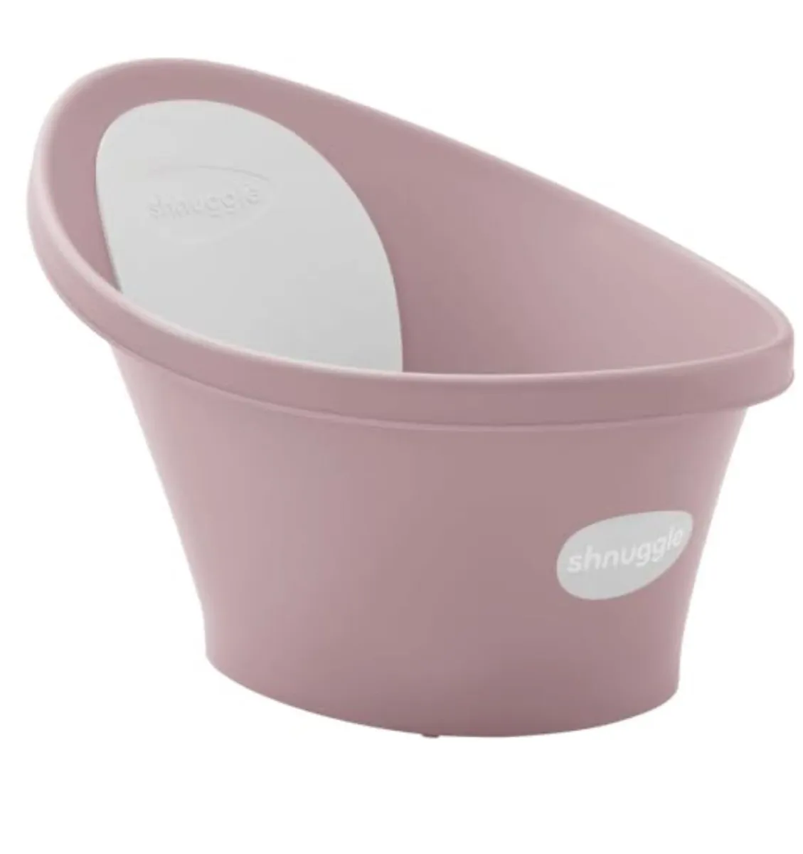 Blush pink shnuggle baby bath