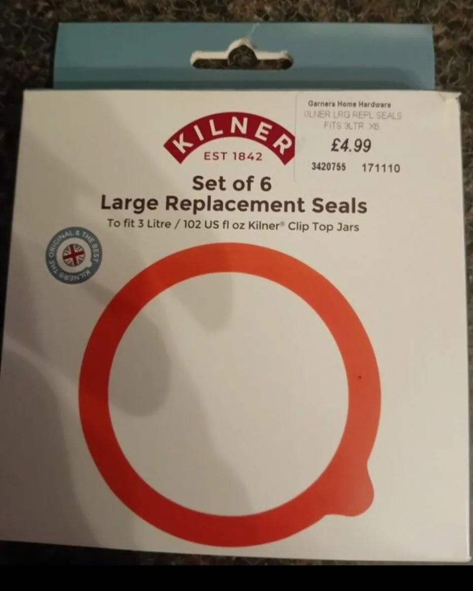 Kilner jar seals