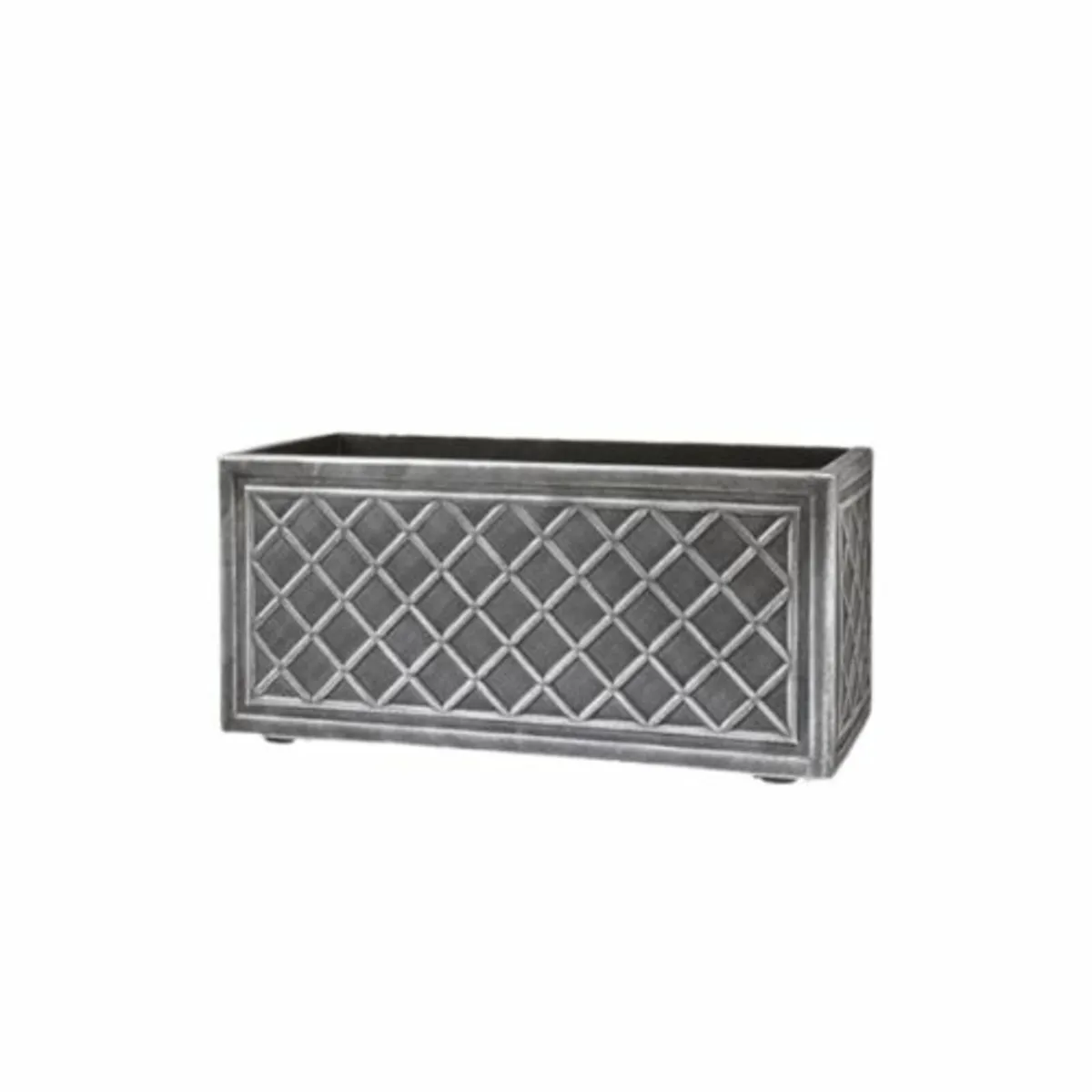 Pots & Planters Lead Effect Trough-70cm - Image 2