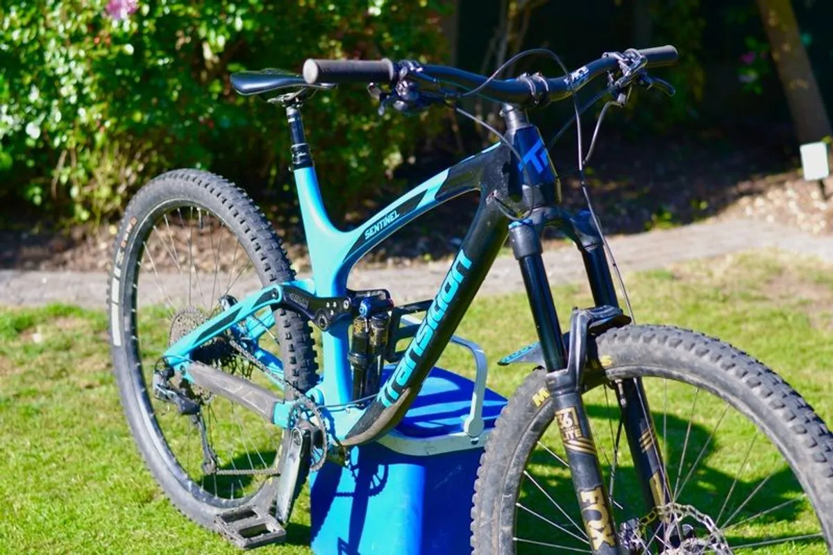 Mountain Bike Full Suspension Carbon Fibre Transition Sentinel Mtb - Image 2