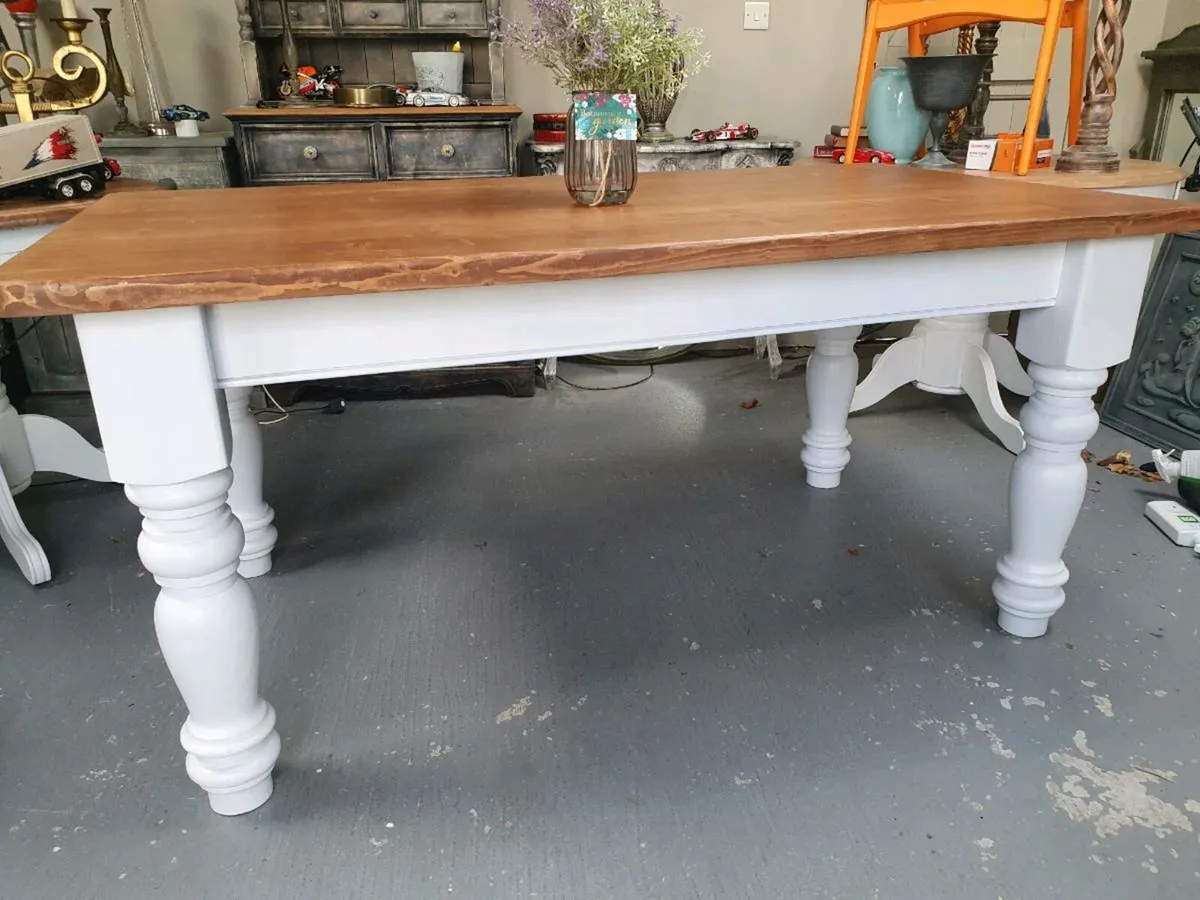 Strawbridge Large 6 seater dining - Image 3