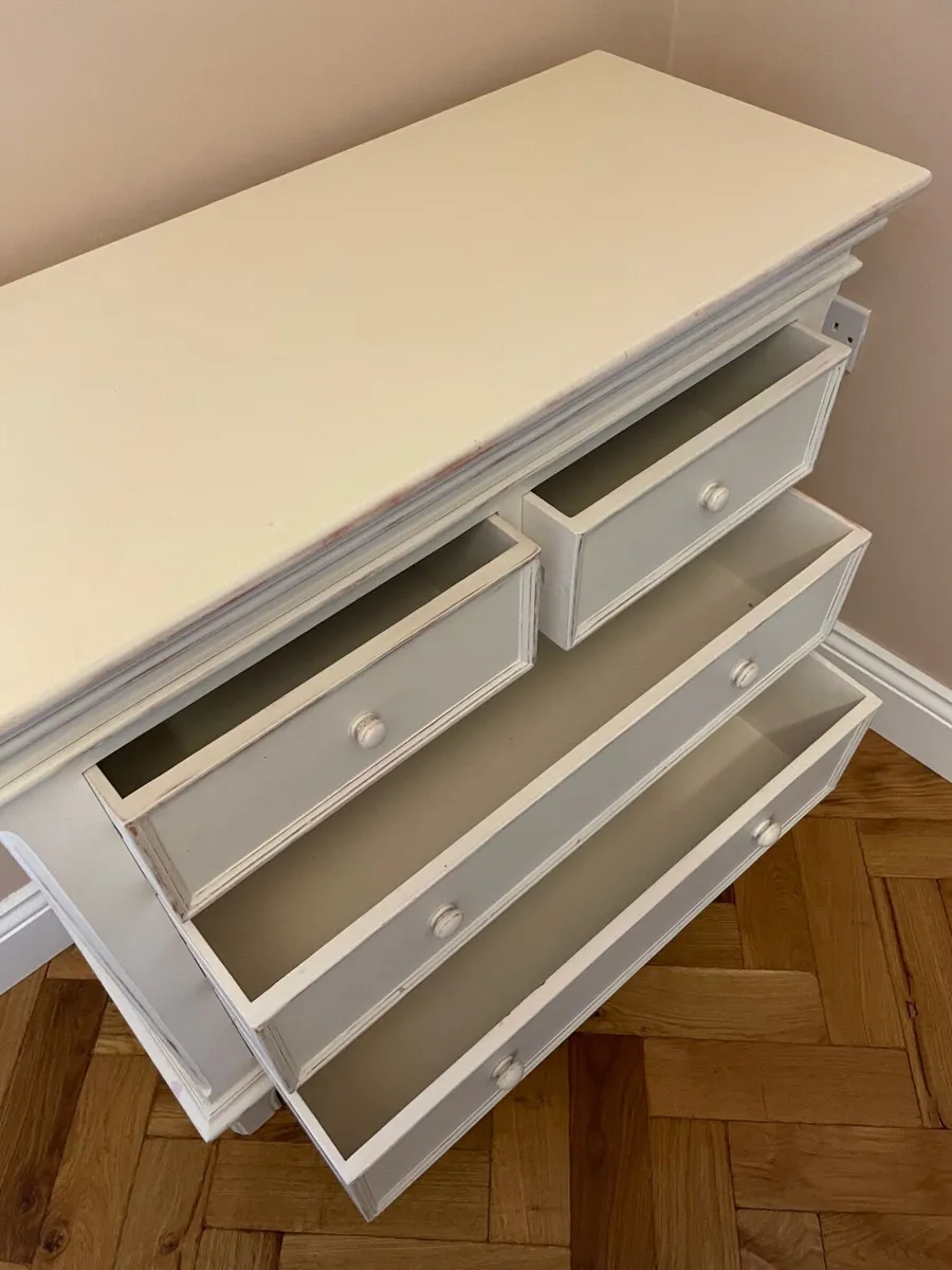 Chest of drawers and Bedside table - Image 3