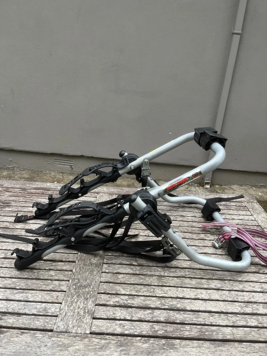 Bike rack for car…. Attach to back of car - Image 3