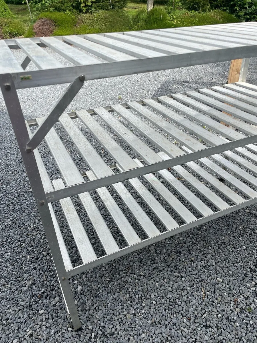 Greenhouse Aluminium 3 tier shelving - Image 2