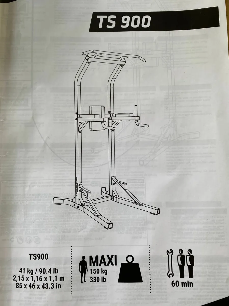 Dip station Pull up Bar - Image 1