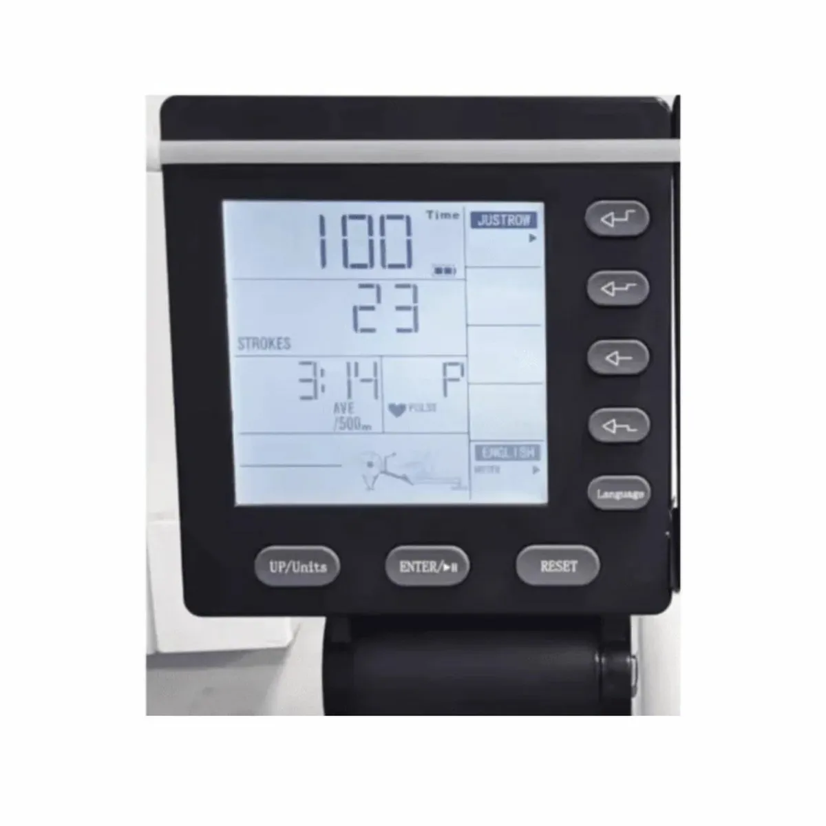 Cardio Pro Air Rower Led Console-Free Delivery - Image 4