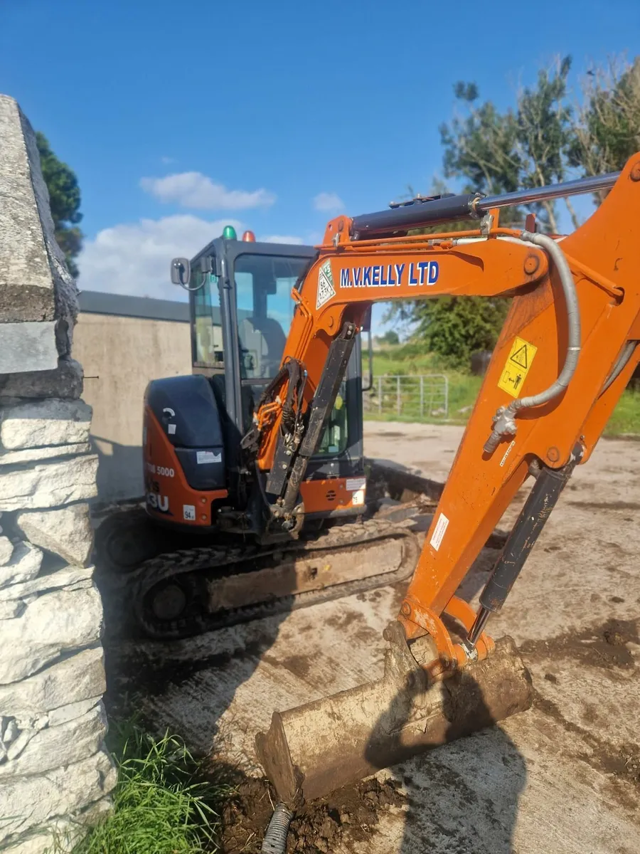 2021 Hitachi ZAXIS 33U Mini Excavator – Excellent - Image 4