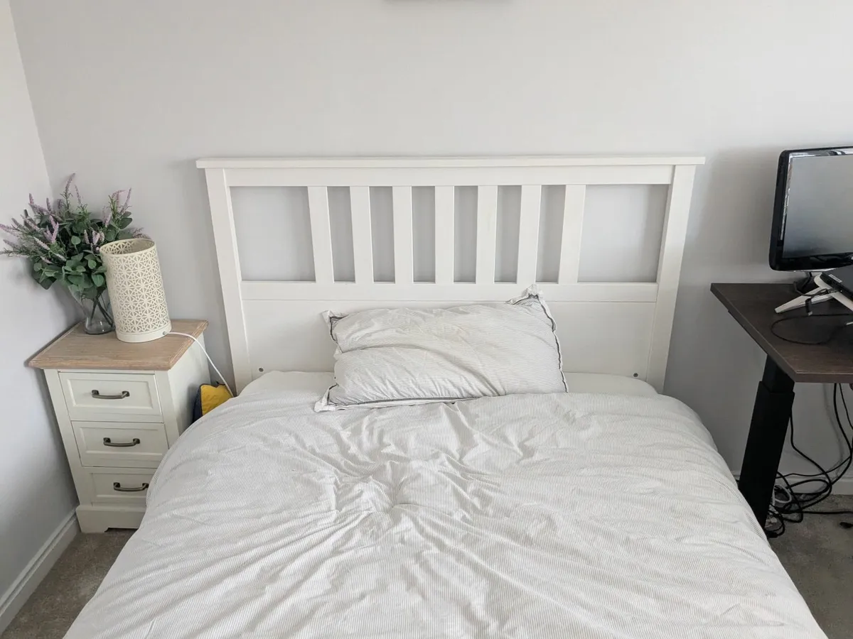 Ikea Hemnes Bed Frame and Pocket Sprung Mattress - Image 4
