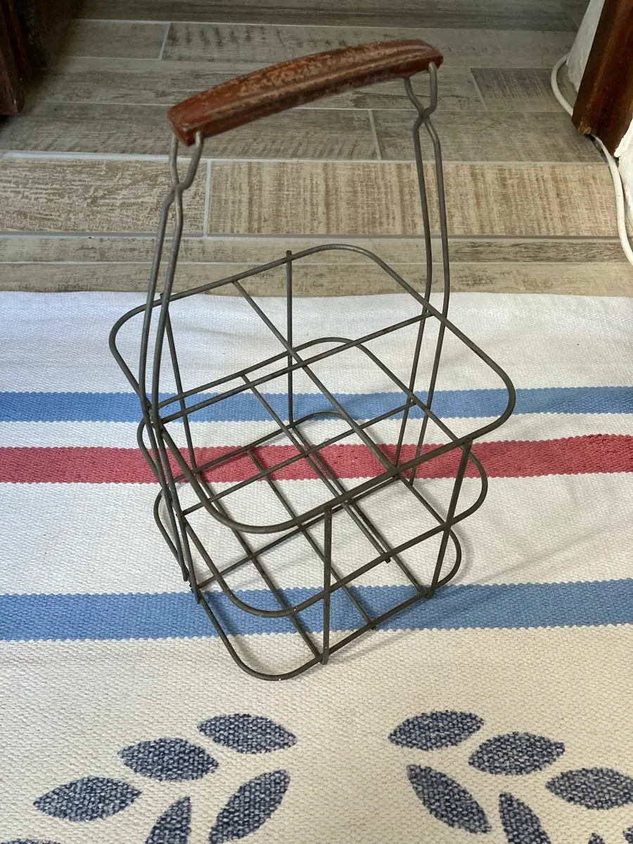 Vintage French Bottle Holder - Image 1
