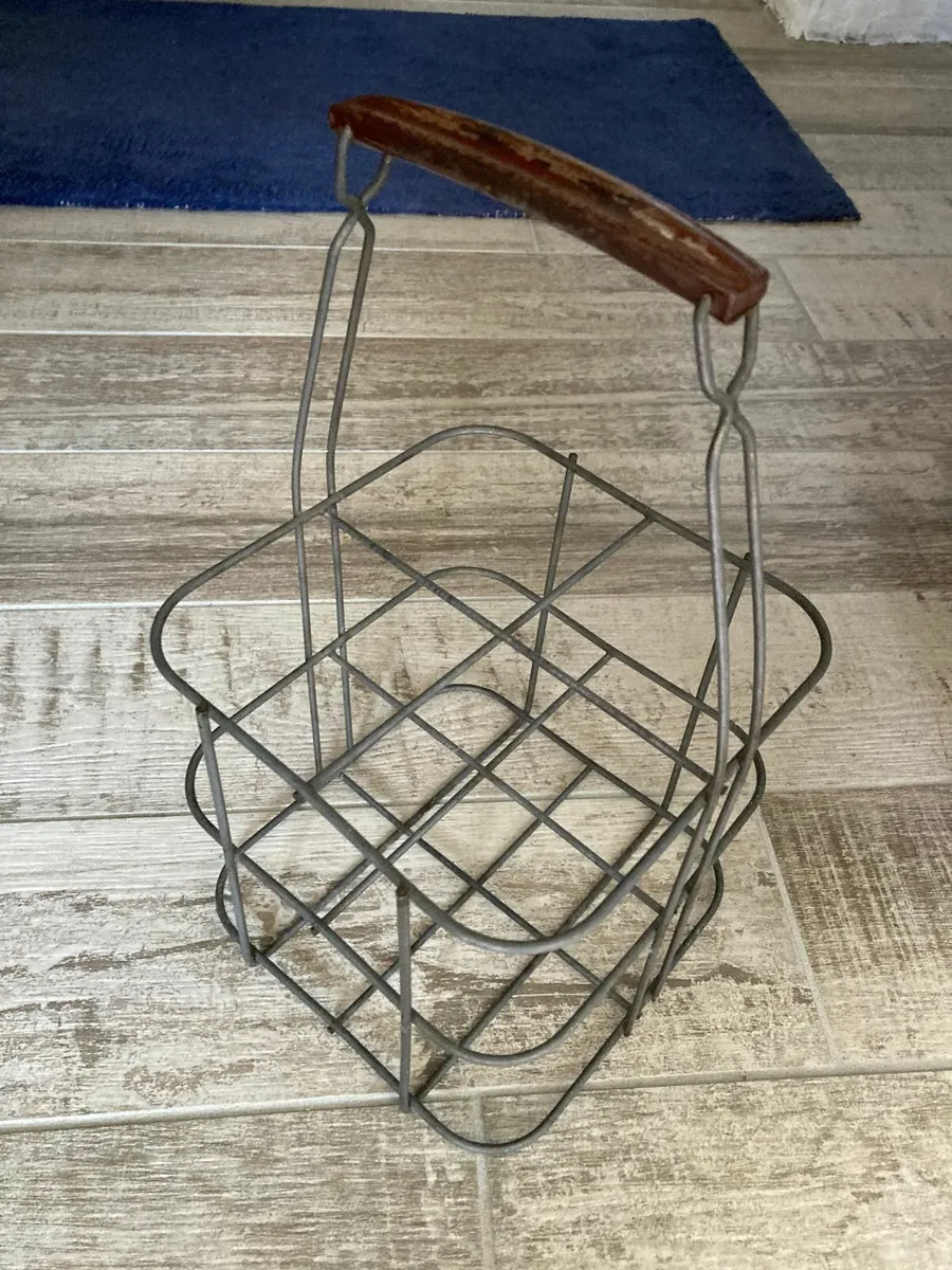 Vintage French Bottle Holder - Image 2