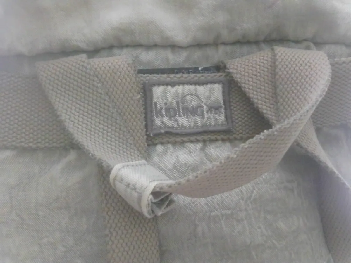 KIPLING KHAKI GREEN BACKPACK BAG MED SIZED - Image 3