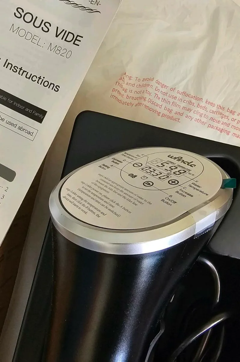 New Wancle Sous Vide Precision Cooker (M820) - Image 3