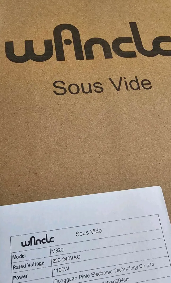 New Wancle Sous Vide Precision Cooker (M820) - Image 4