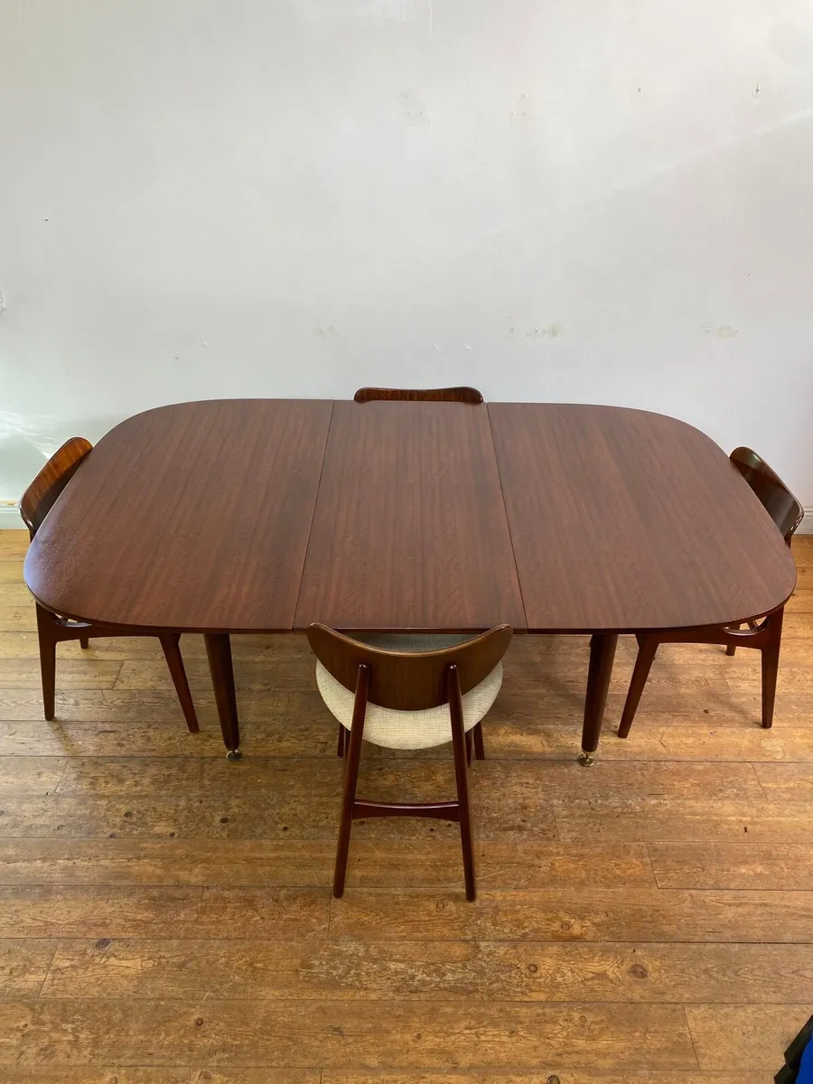 Mid Century G Plan Librenza Table & Chairs - Image 4