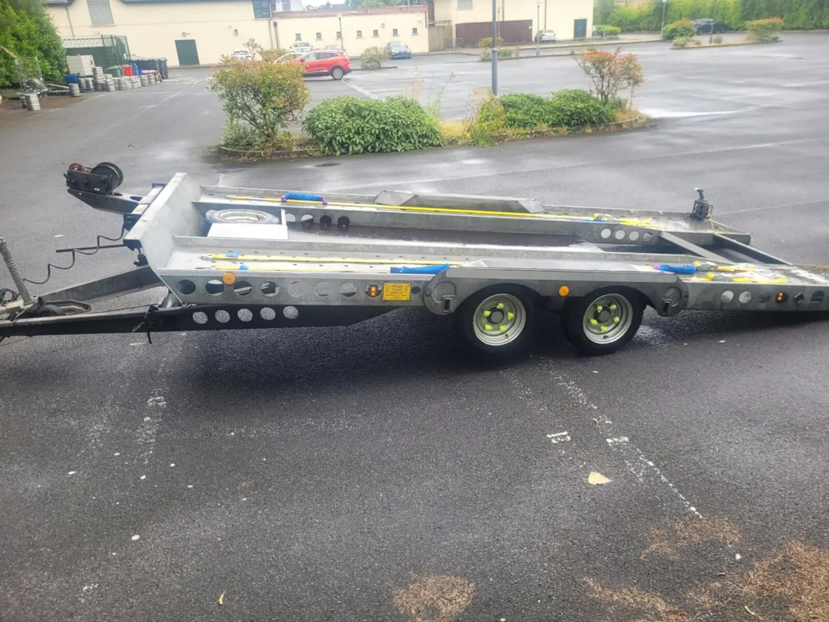Ct177 tilt bed car transporter excellent condition - Image 1