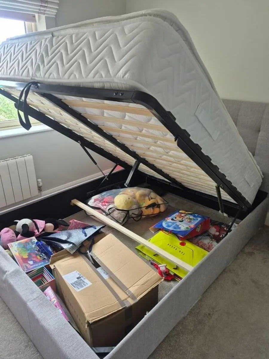 Double Bed & Mattress for sale - Image 3