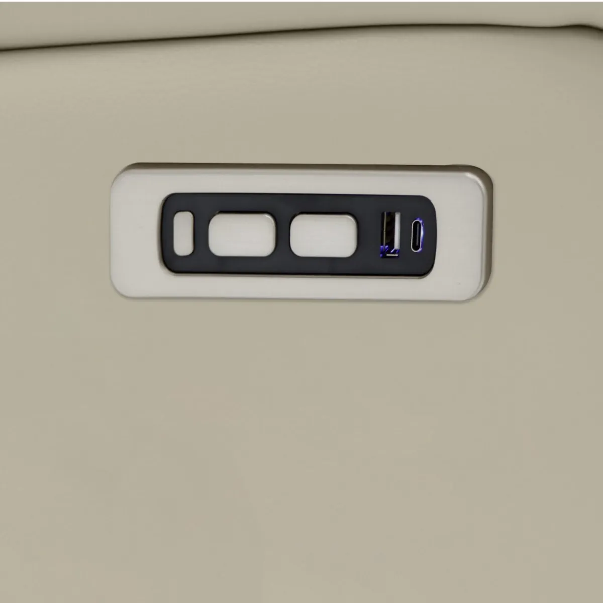 "Rita Plus 2-Seater True Beige Leather Electric" - Image 4