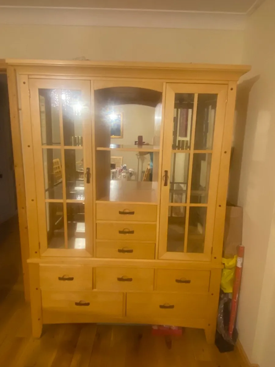 Dining Room Table and Dresser - Image 3