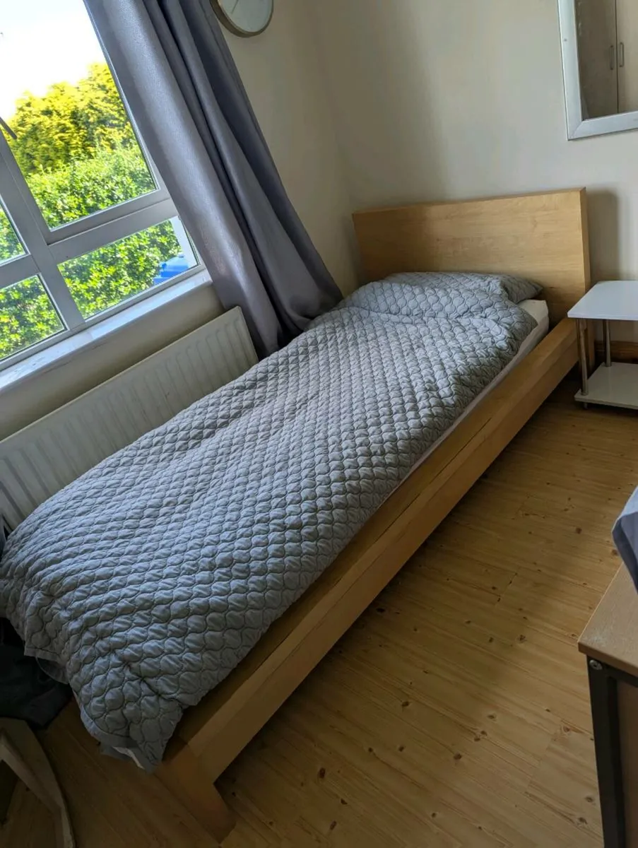 Beautiful Single Bed with Mattress - Image 1