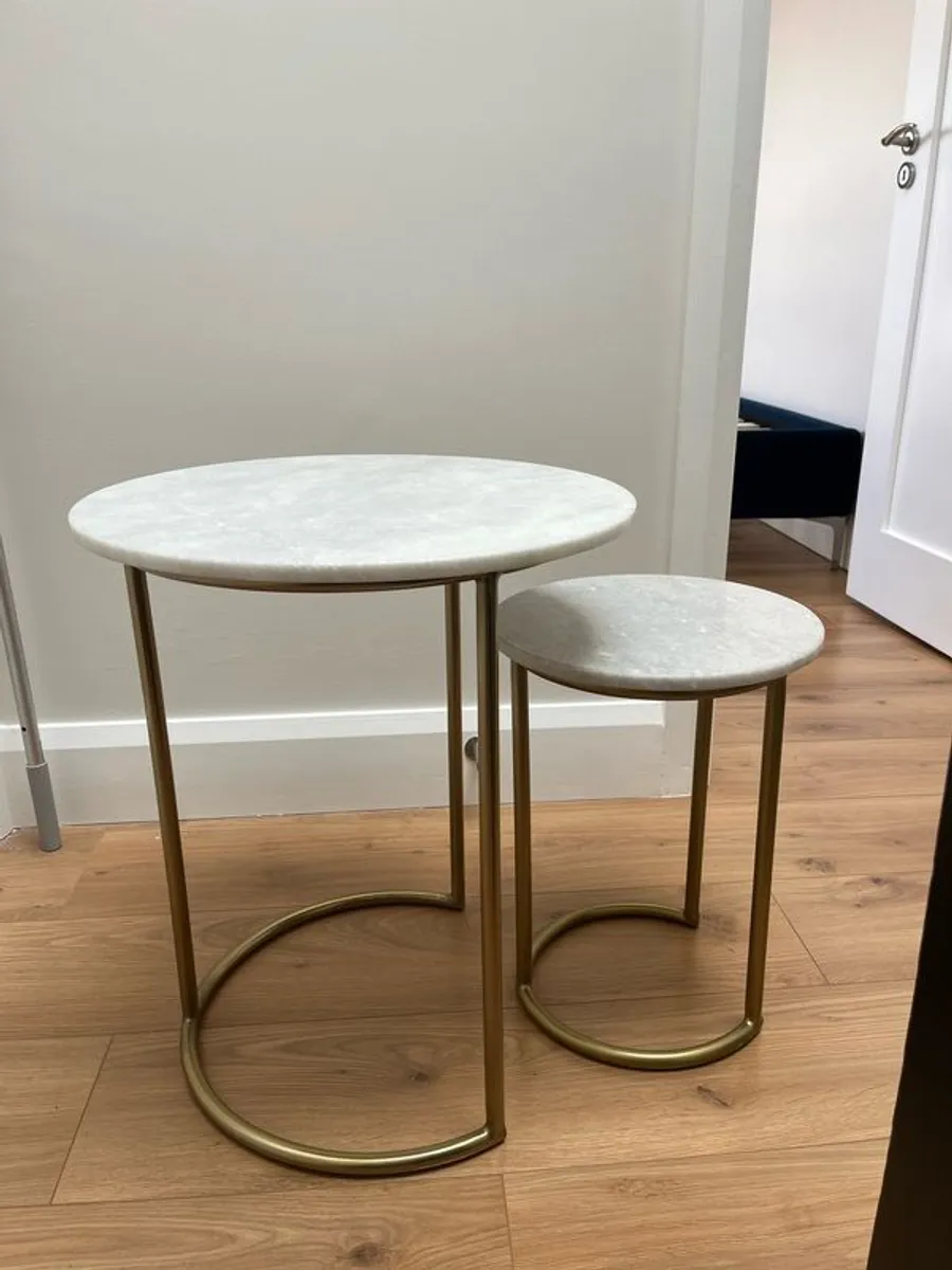 marble top table L - Image 3