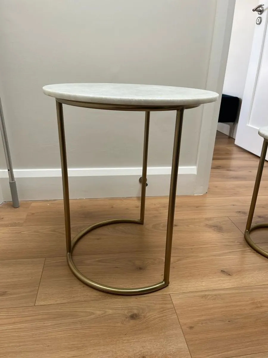 marble top table L - Image 4