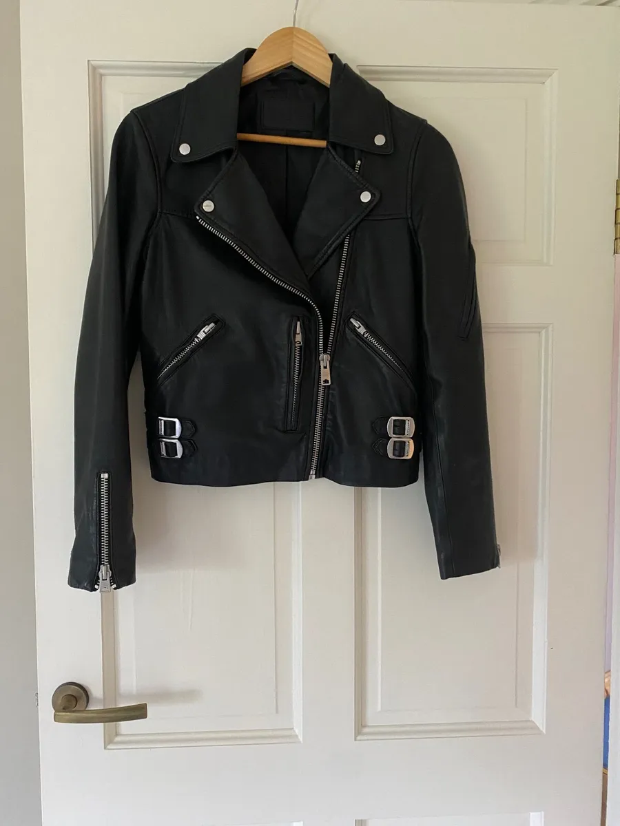 All Saints leather jacket - Image 1
