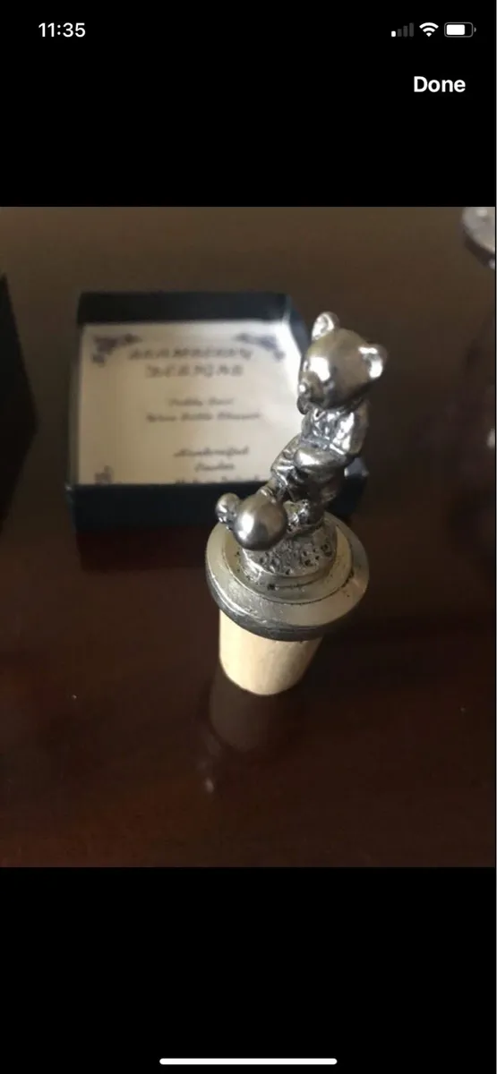 Pewter Bottle Stopper - Image 4