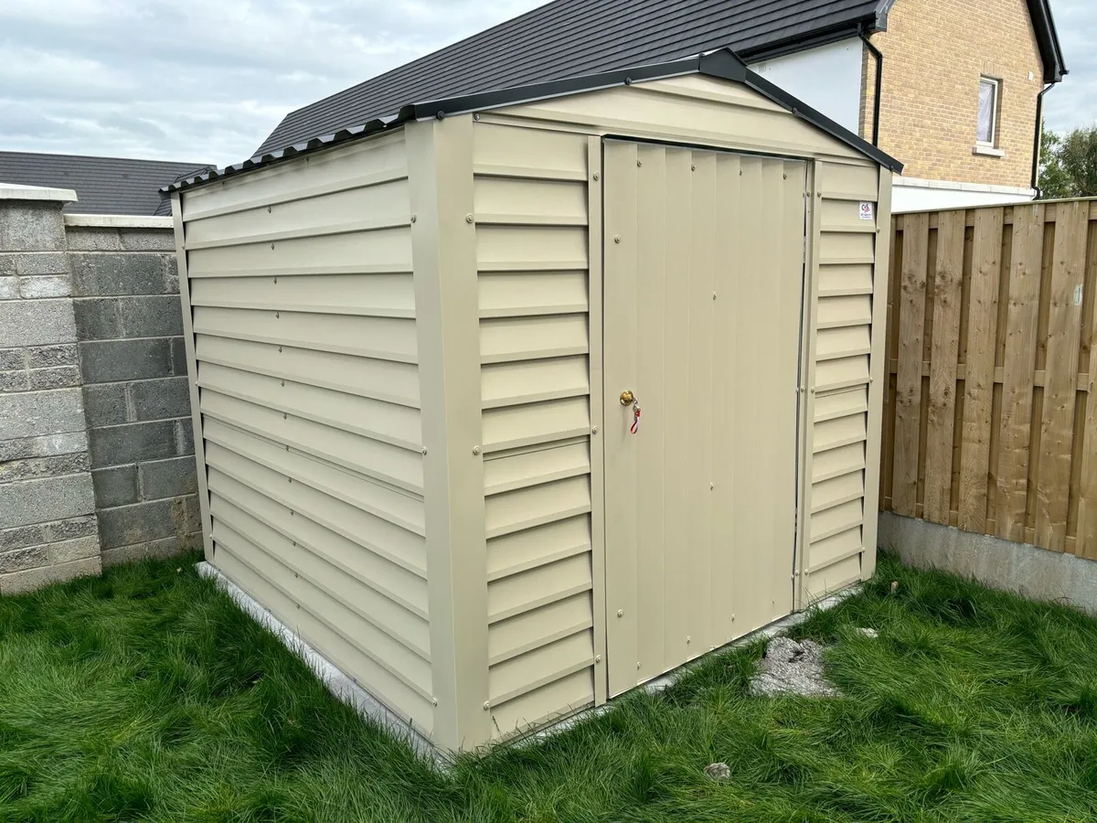 New Steel Garden Shed - Image 1