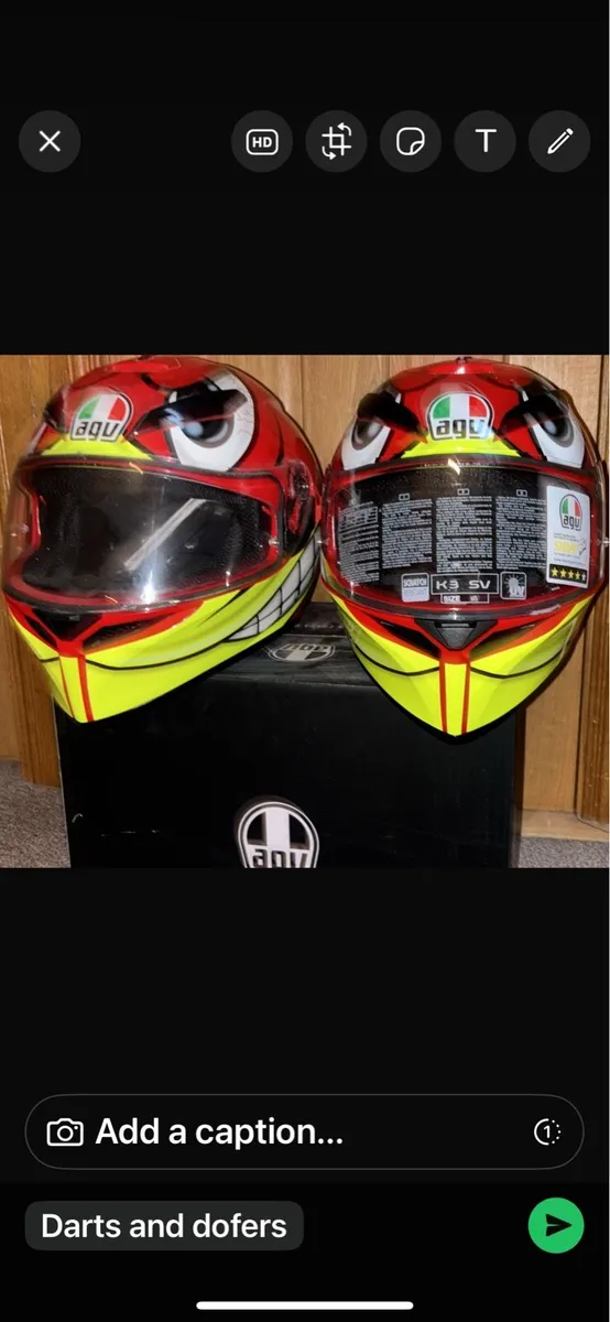 AGV BIRDY HELMETS - Image 1