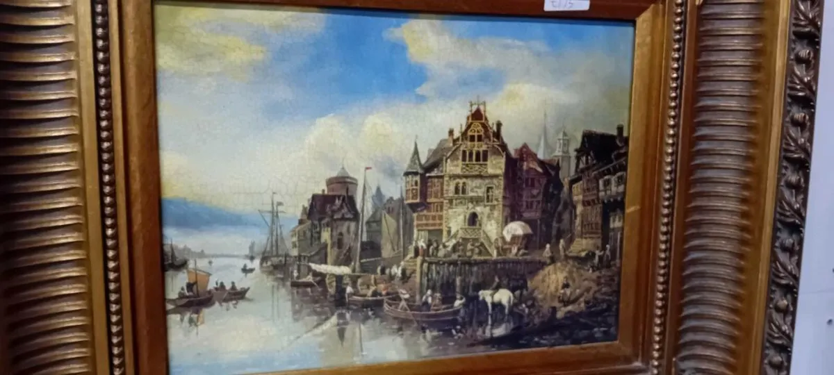 Decorative Gilt Framed Print - Image 2