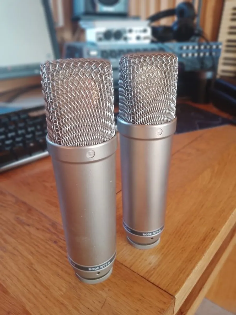 Rode NT1-A Condenser Microphones (pair) - Image 1