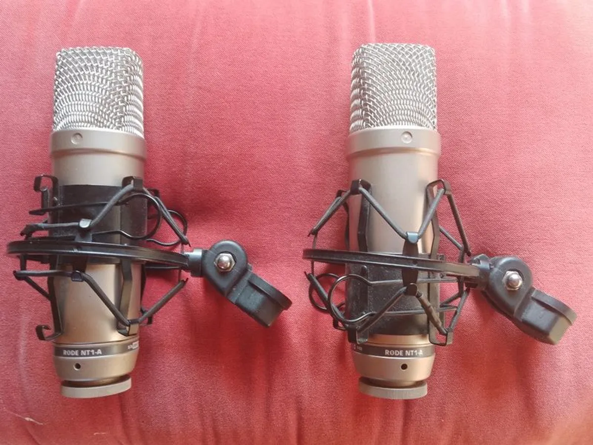 Rode NT1-A Condenser Microphones (pair) - Image 2