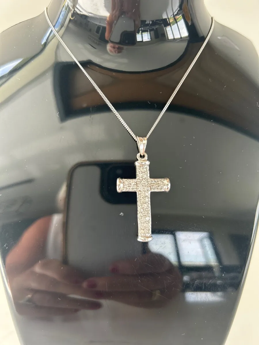 White diamond necklace - Image 3