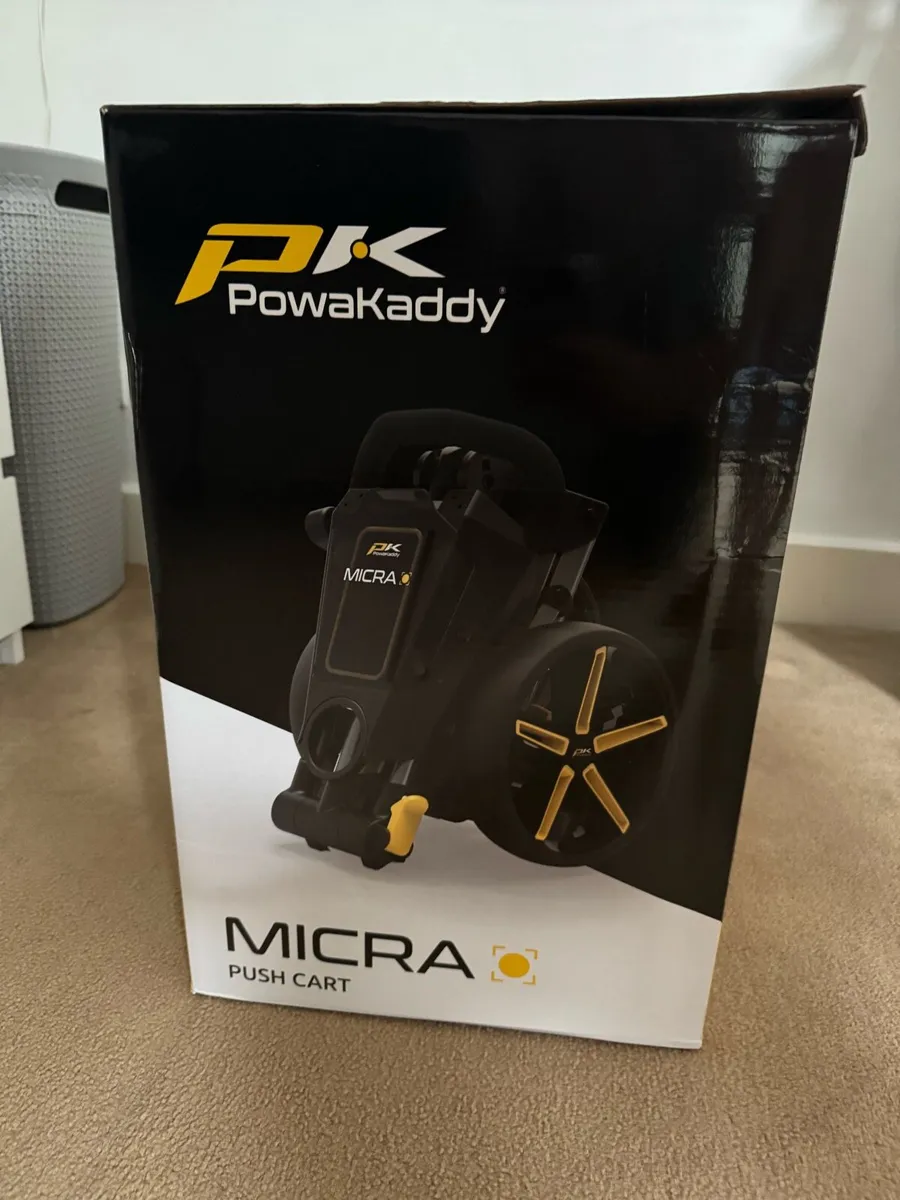 Powakaddy Micra Push Cart - Image 2