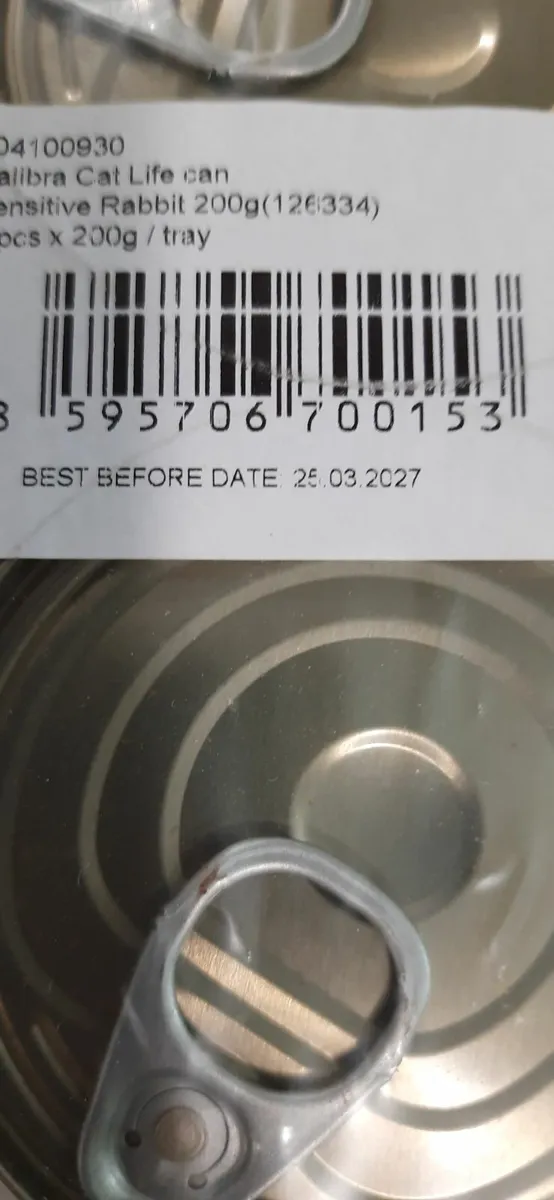 Tins of Calibra Hypoallergenic cat food - Image 4