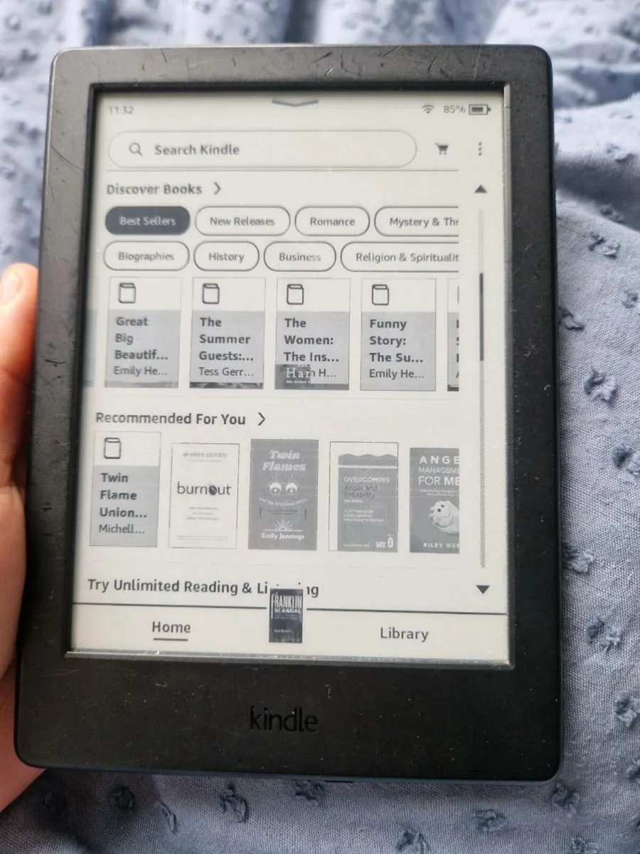 Kindle 8th gen e-reader - Image 1