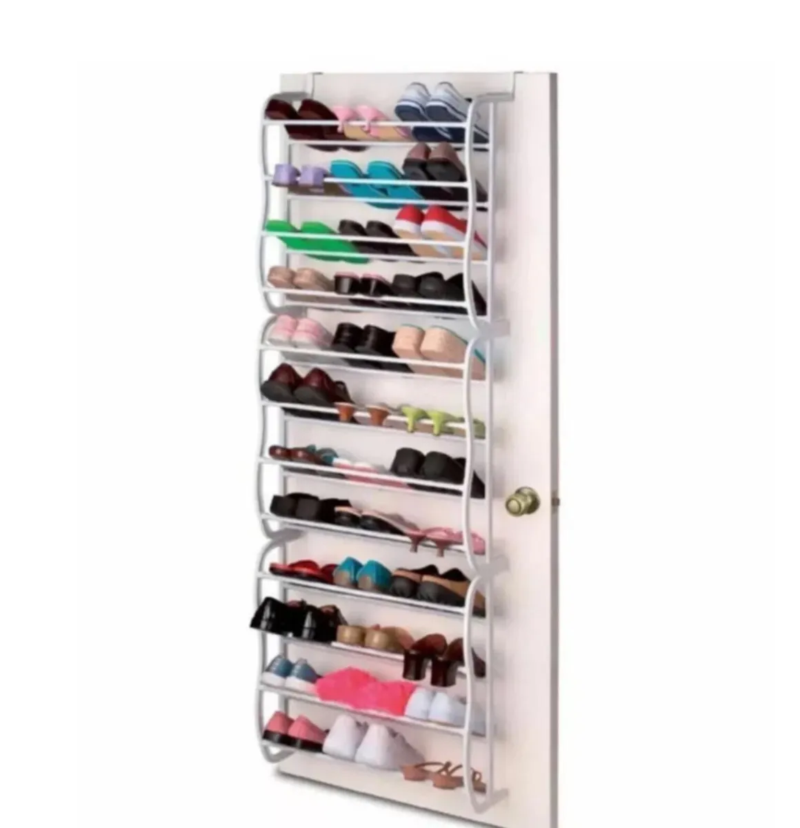 Over Door Metal Hanging Shoe Rack NEW - Image 3