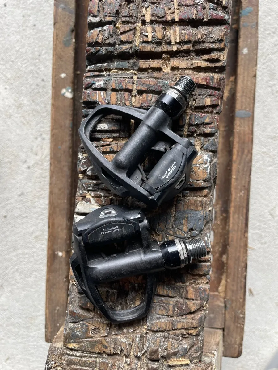 Used Shimano Dura Ace PD-R9100 SPD-SL Pedals - Image 2