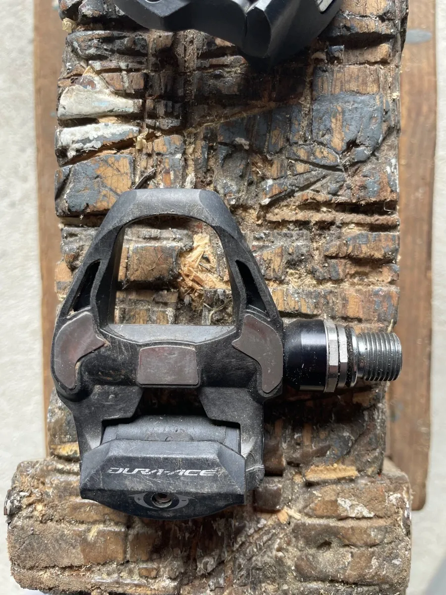 Used Shimano Dura Ace PD-R9100 SPD-SL Pedals - Image 3