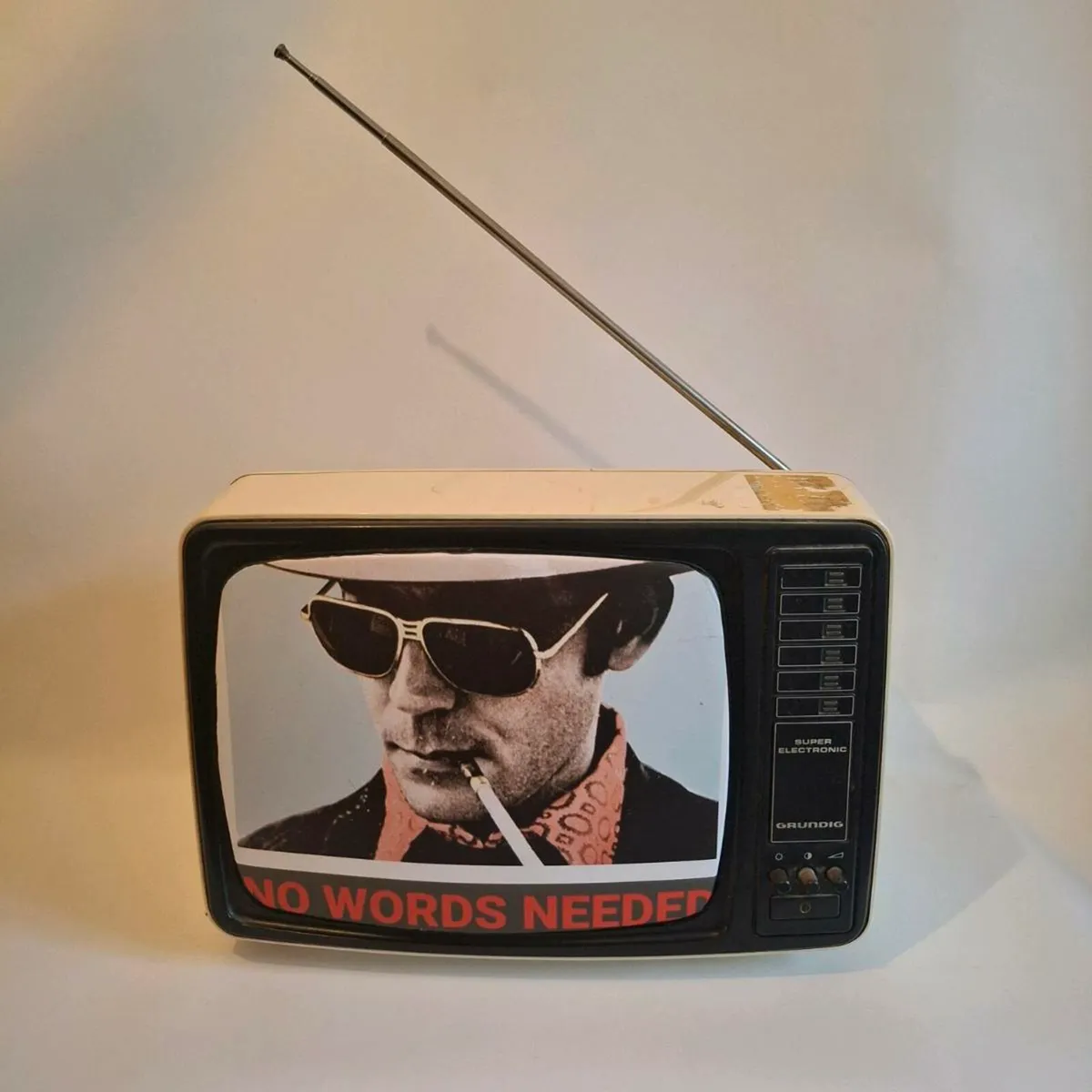 1970's Grundig Hunter S Thompson TV - Image 1