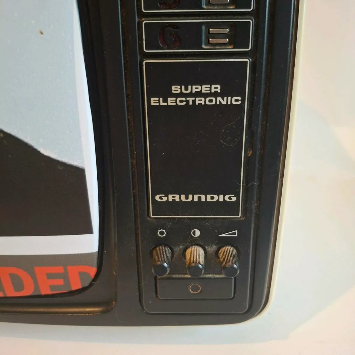 1970's Grundig Hunter S Thompson TV - Image 2