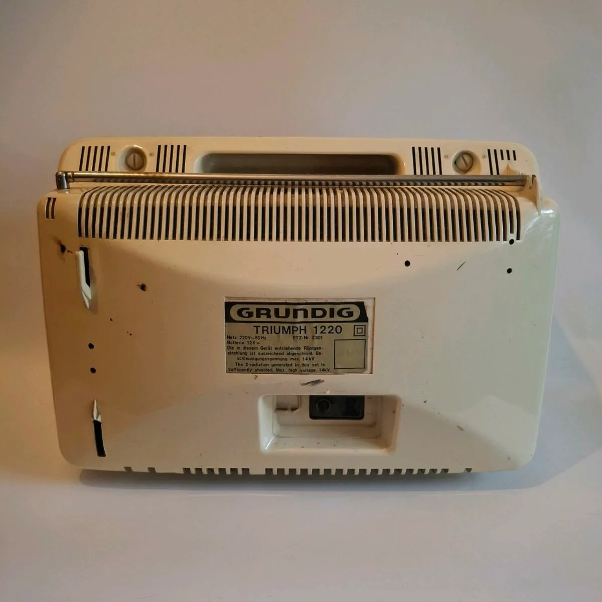 1970's Grundig Hunter S Thompson TV - Image 4