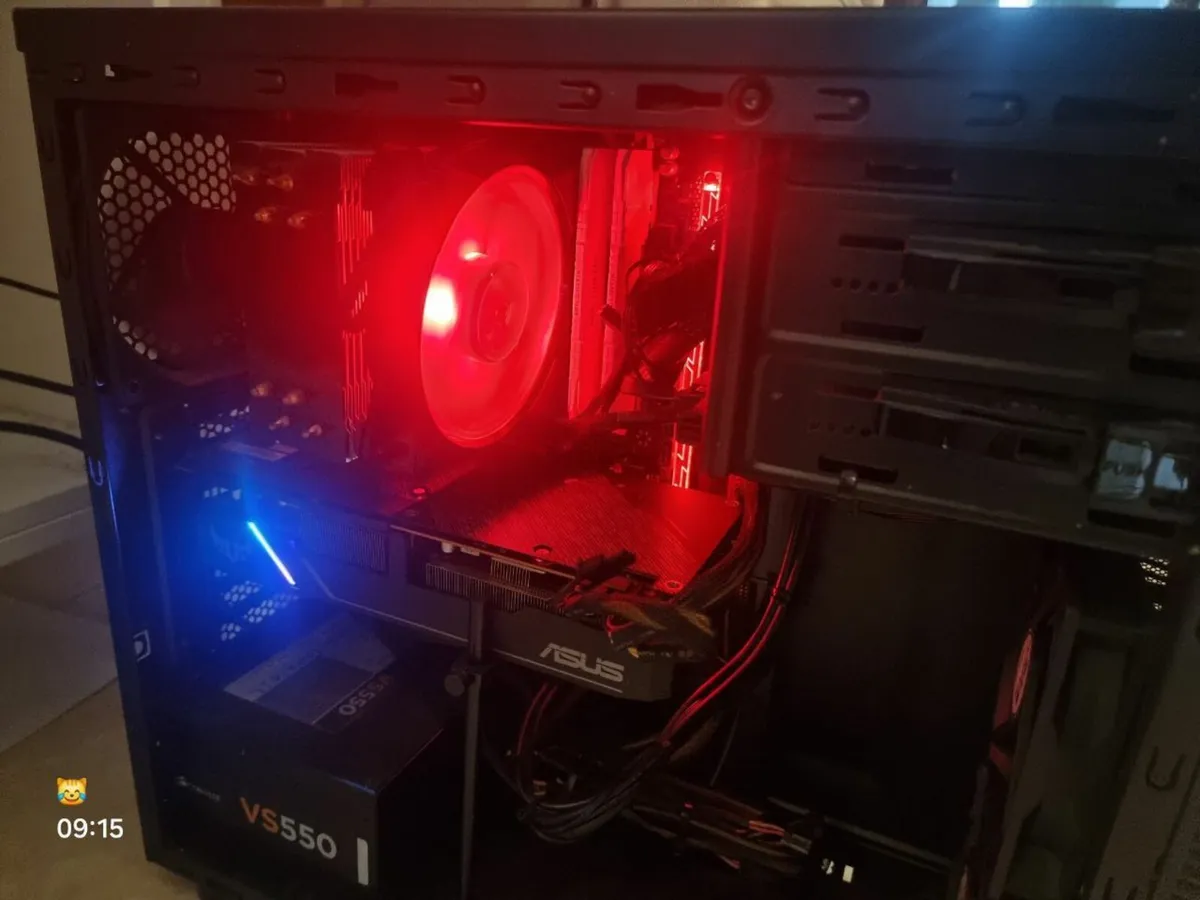 Gaming PC + Desk & Chair - Image 1