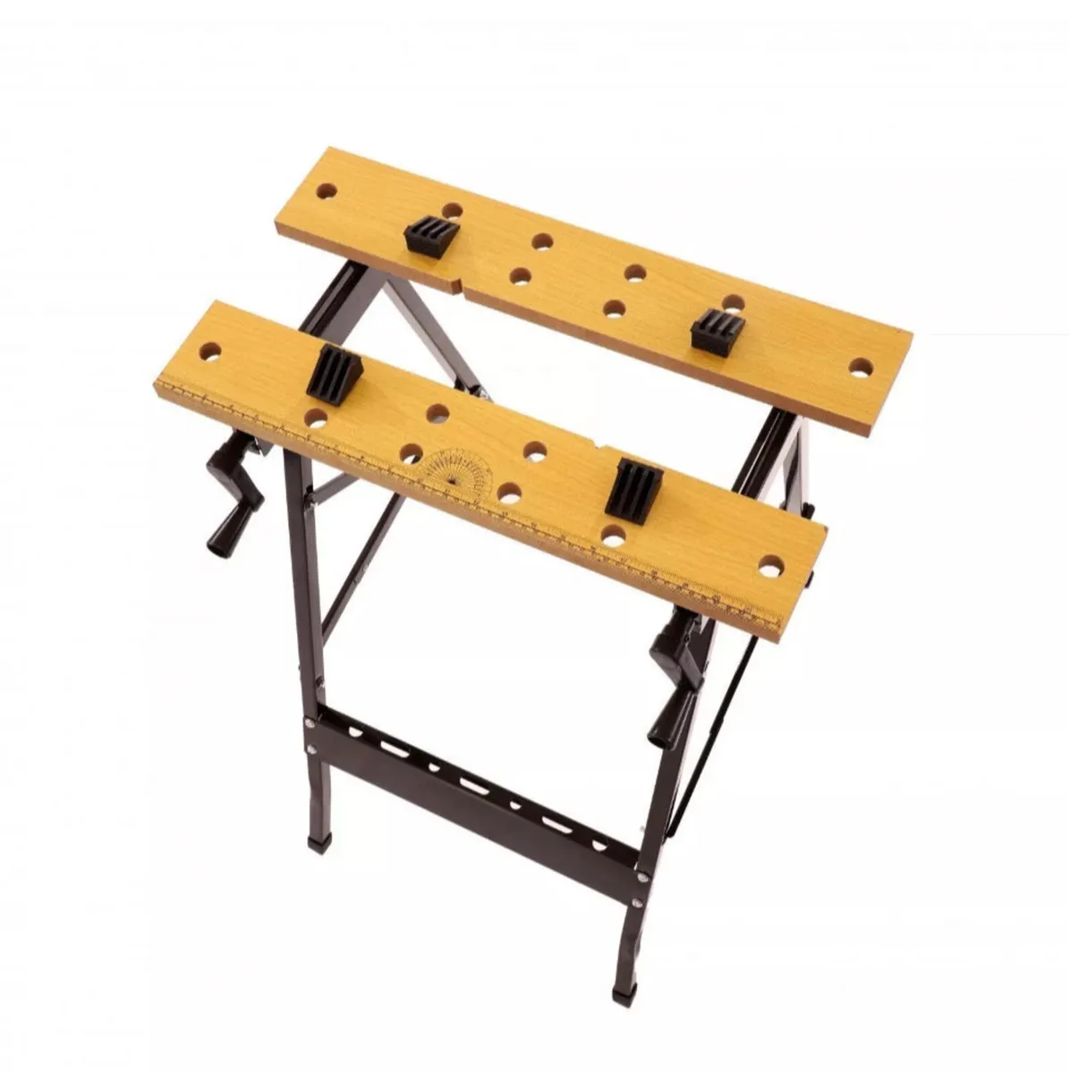 DIY Folding Foldable Trestle Work Bench 100kg - Image 4