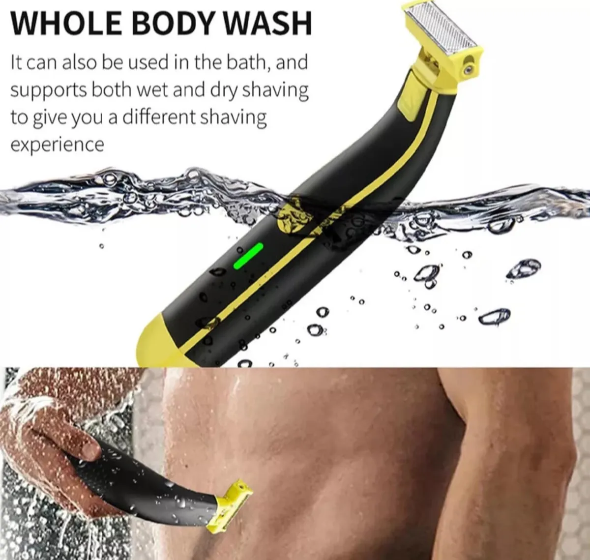 Men's Full Body Wet and Dry Shaver NEW - Image 4