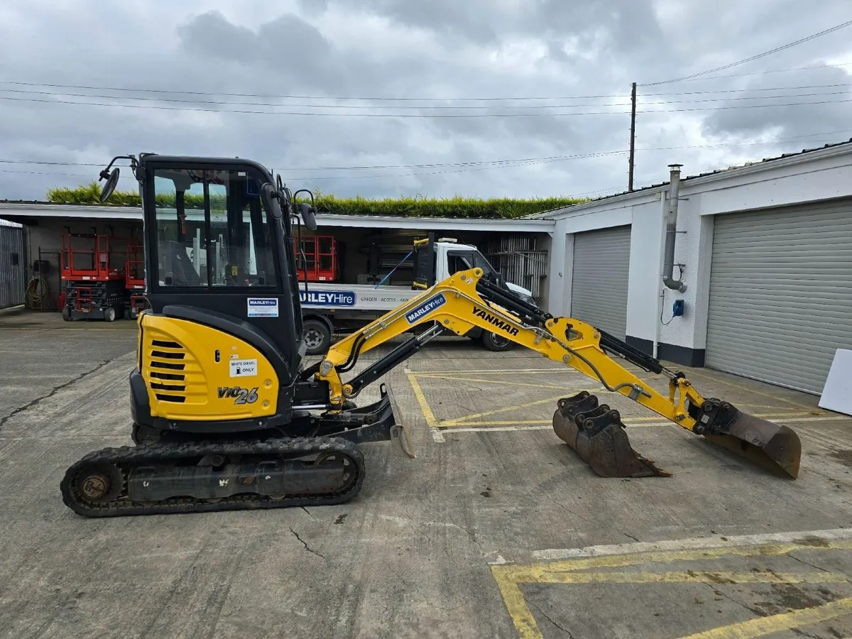 Yanmar Vio25 DIgger - Excavator - Great Condition - Image 2