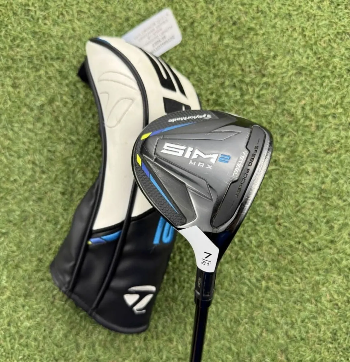 TAYLORMADE SIM 2 MAX #7 WOOD 21° / X-STIFF - Image 2