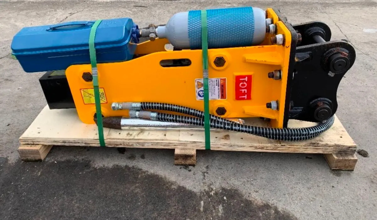 3 ton rock breaker No VAT - Image 4