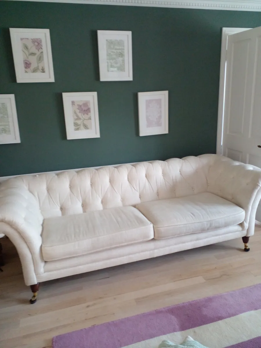 Laura ashley Chesterfield couch